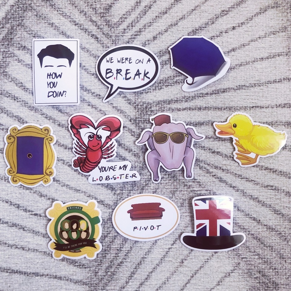 Friends Sticker Pack #3